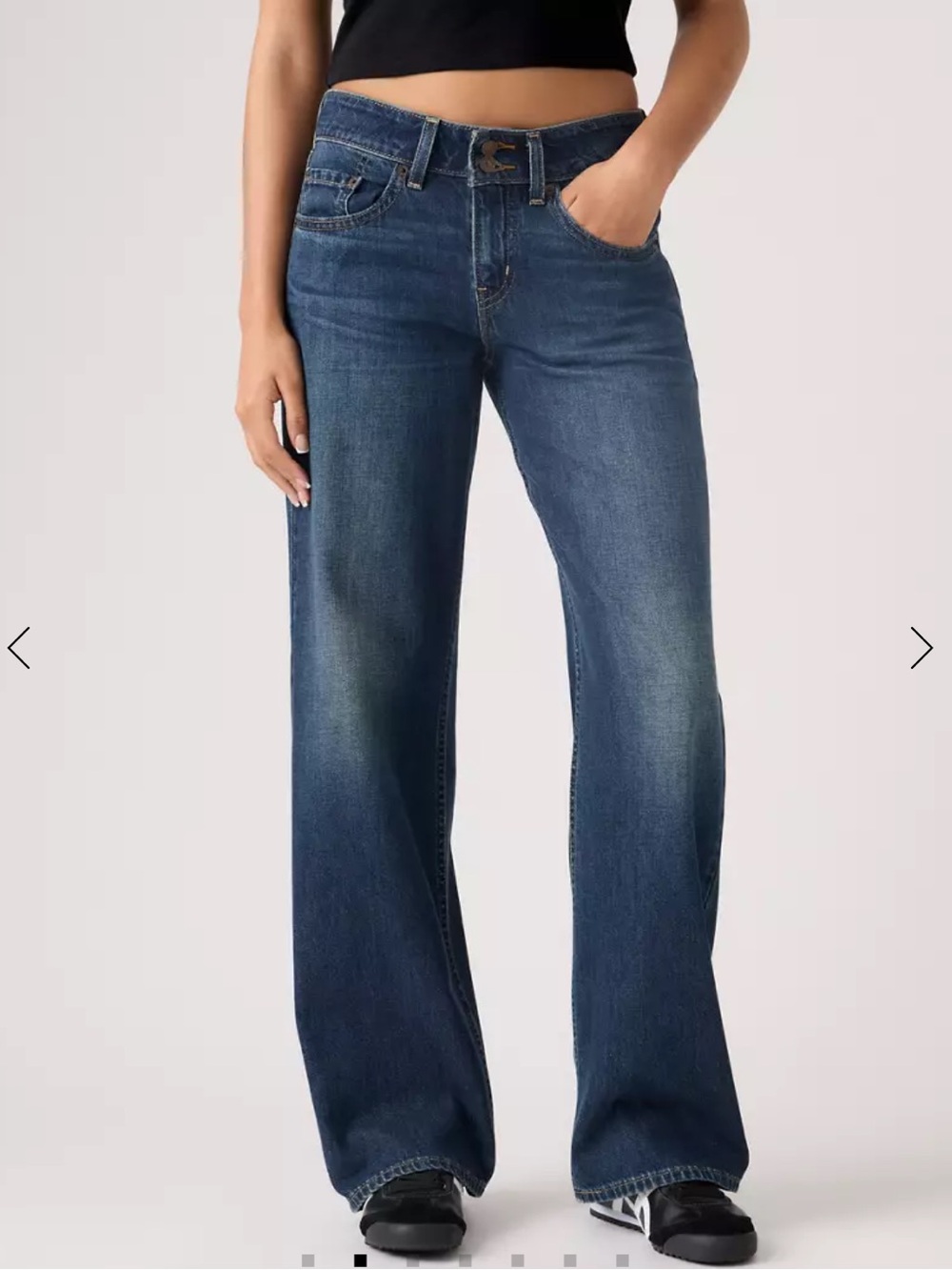 LEVI’S Superlow Loose Jeans Women’s W30 L32 - Dark Wash